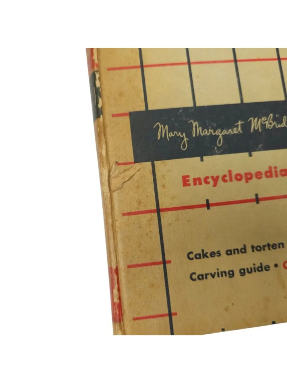 Mary Margaret McBride Encyclopedia of Cooking Volume 3 Vintage 1958 Cookbook HC